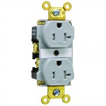 Legrand-Pass & Seymour TR63GRY - TAMPR RESISTNT RECP 20A 125V GRY