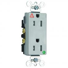 Legrand-Pass & Seymour TRIG26262HGGRY - HG IG TR DECOR RECEPT 15A 125V GRY