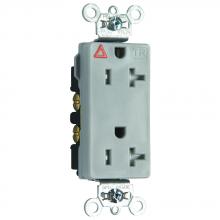 Legrand-Pass & Seymour TRIG26362GRY - IG TR DECOR RECEPT 20A 125V GRY