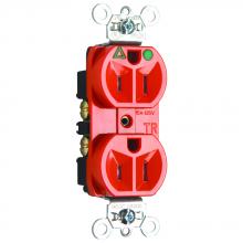 Legrand-Pass & Seymour TRIG8200 - HG IG TR DUP RECEPT 15A 125V OR