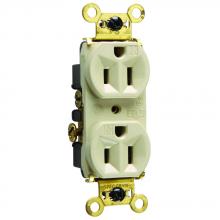 Legrand-Pass & Seymour WR5262I - WR DUP RECP B+S WIRE 15A/125V IV