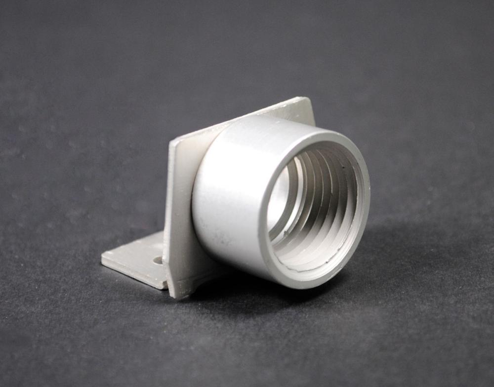 END FEED FITTING ALUMINUM