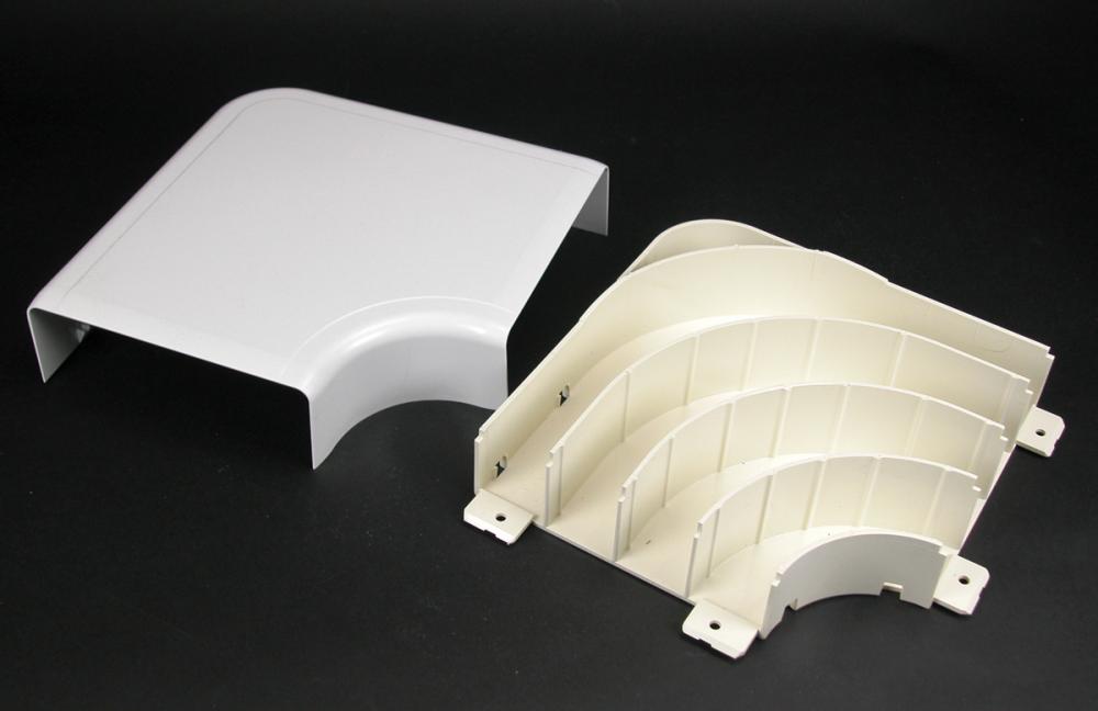 NM FIBERREADY FLAT ELBOW 5400 IVORY