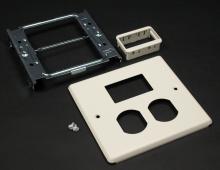 Legrand-Wiremold V4047BS - 2-GANG DUPLX & SERIES II MINI AD V