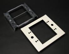 Legrand-Wiremold V4047C-2 - 2-GANG DEVICE PLATE-IVORY