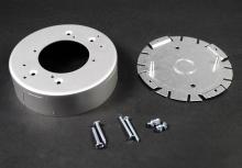 Legrand-Wiremold AL2038 - RND FIXTURE BOX ALUMINUM