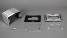 Legrand-Wiremold 525F - PDSTL FITTING 1 DUP OPNG ONE SIDE
