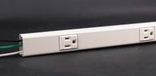 Legrand-Wiremold V20GBA12 - PLGMD W/SNPCL 2 CRT 2000 IVORY