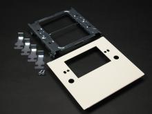 Legrand-Wiremold V4047C-1 - ONE GANG DEVICE PLATE-IVORY