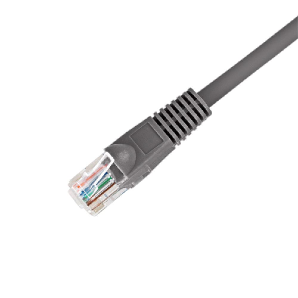 CAT5e UNSHLD Snagless Patch CRD 7FT Gray