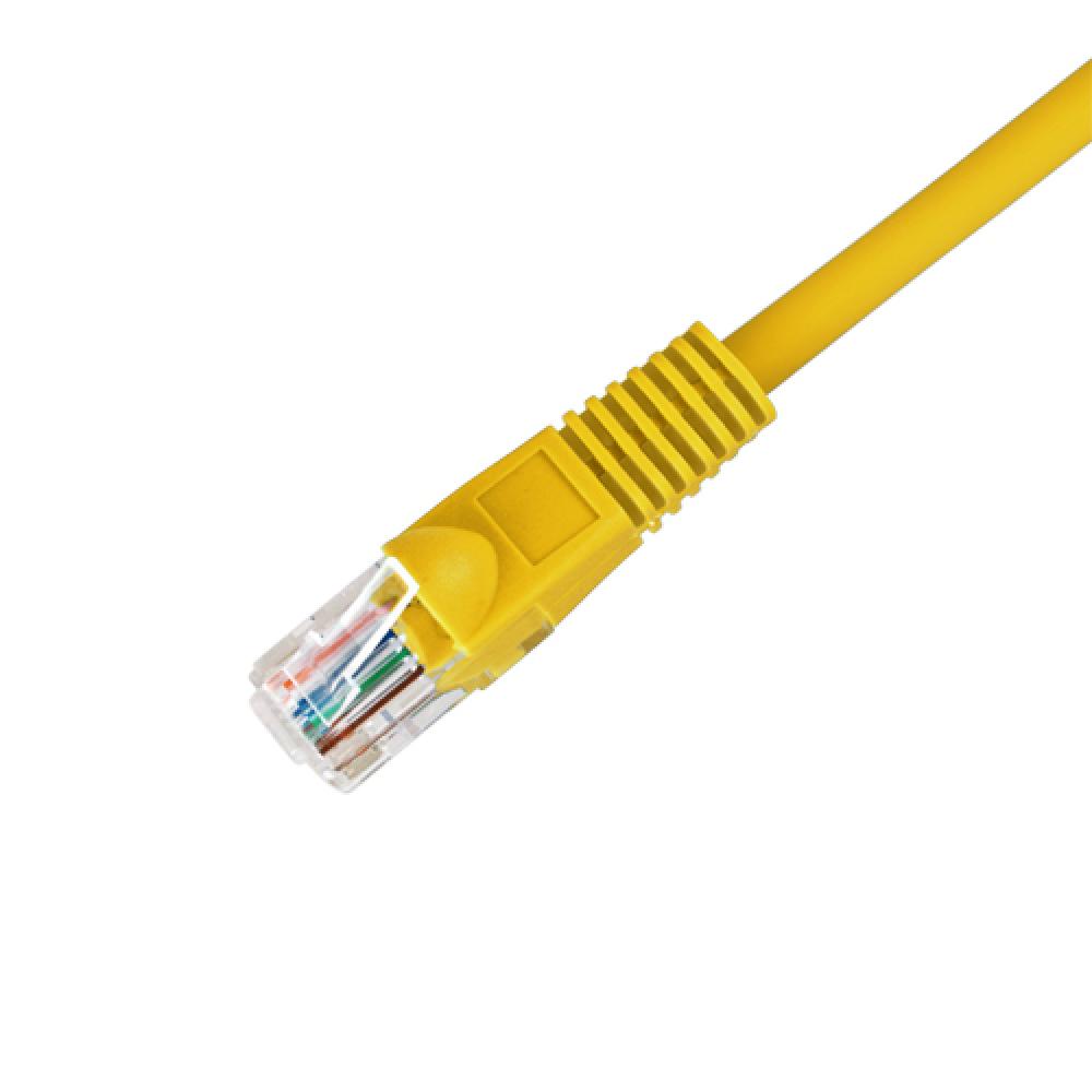 CAT5e UNSHLD Snagless Patch CRD 5 FT YEL