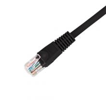 Vericom XPC5U-00105 - CAT5e UNSHLD Snagless Patch CRD 6 FT BLK