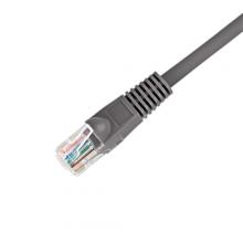 Vericom XPC5U-02593 - CAT5e UNSHLD Snagless Patch CRD 7FT Gray