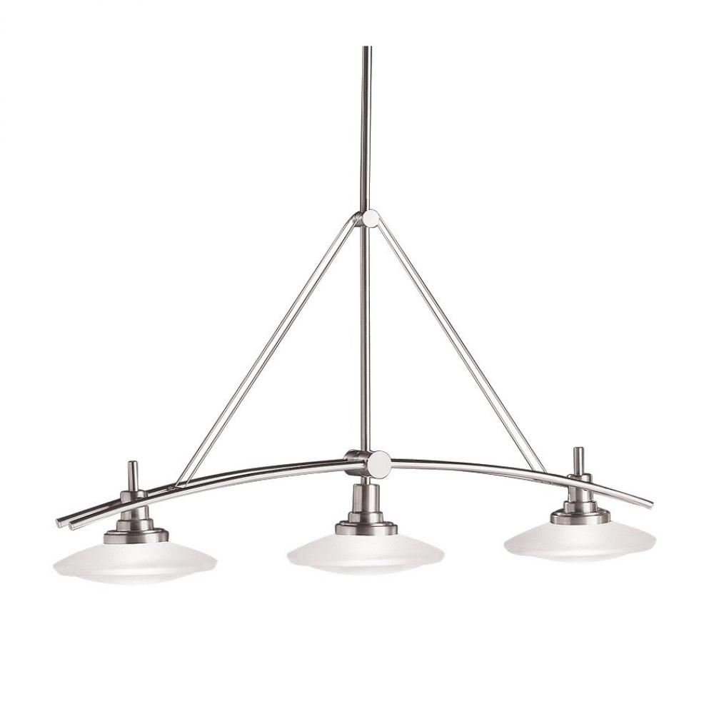 Linear Chandelier 3Lt Halogen