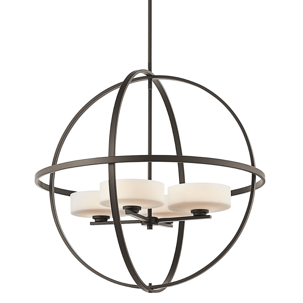 Chandelier 4Lt Halogen