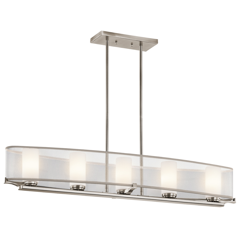 Linear Chandelier 5Lt Halogen