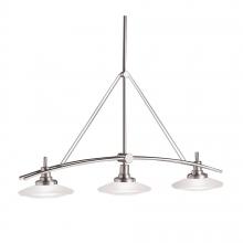 Kichler 2955NI - Linear Chandelier 3Lt Halogen