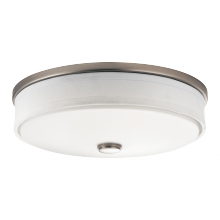 Kichler 10886NI - Flush Mount 3Lt Fluorescent