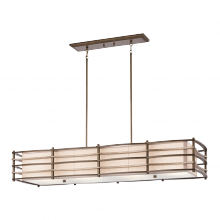 Kichler 42099CMZ - Linear Chandelier 4Lt