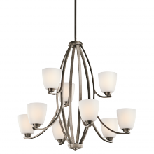 Kichler 42559BPT - Chandelier 9Lt