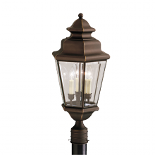 Kichler 9931OZ - Outdoor Post Mt 3Lt