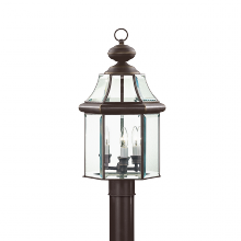Kichler 9985OZ - Outdoor Post Mt 3Lt