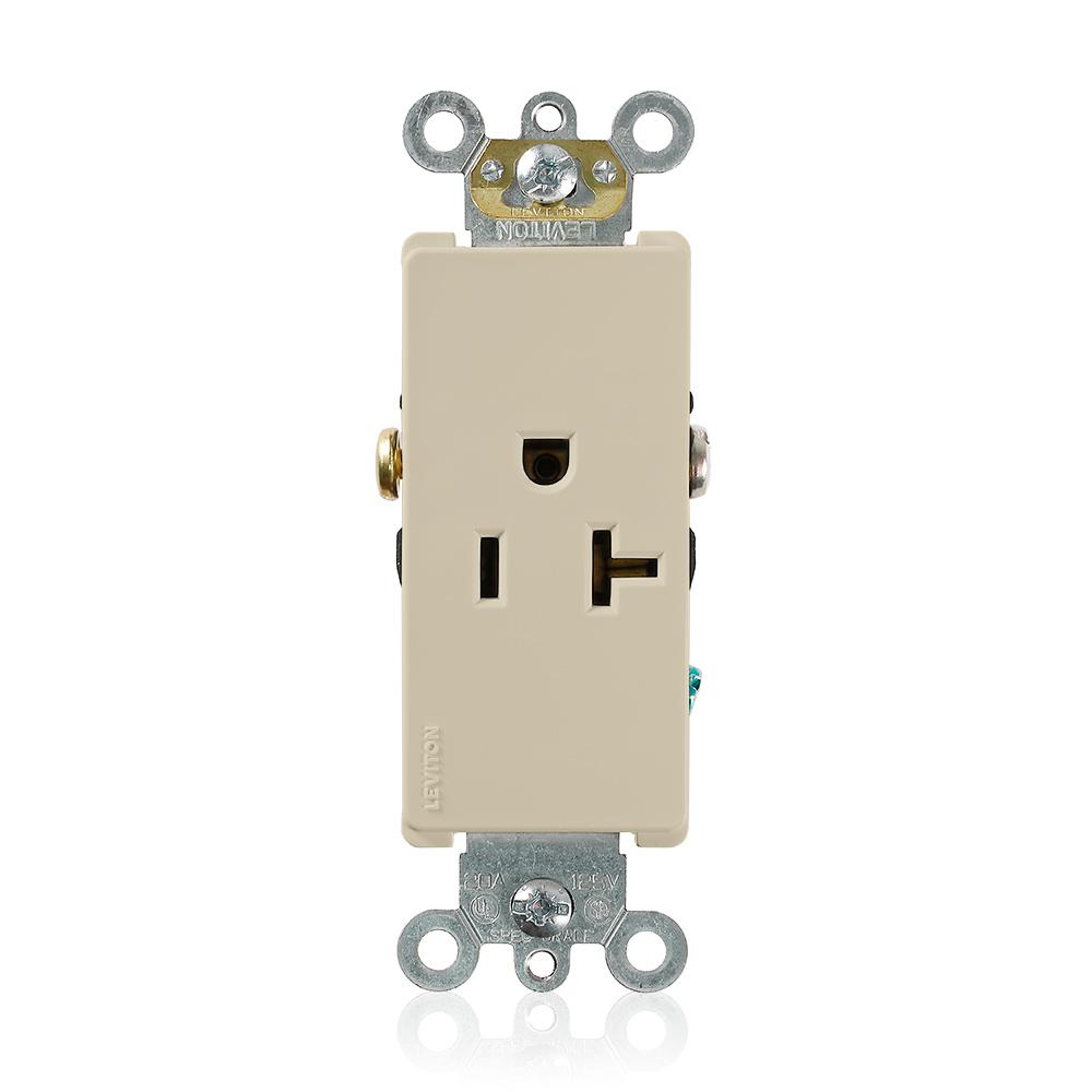 IV REC SGL DEC 2PO 3WI 5-20R 20A125V