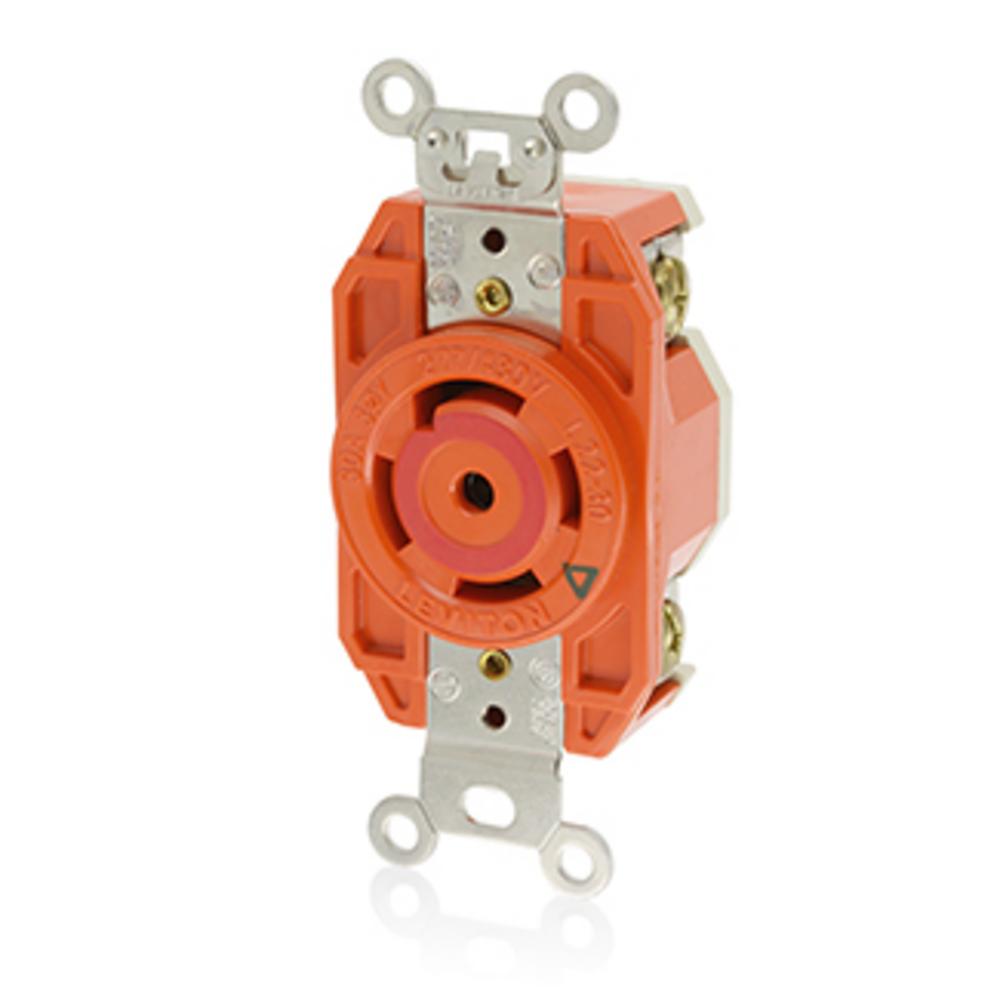 L22-30R RECEP IG ORANGE