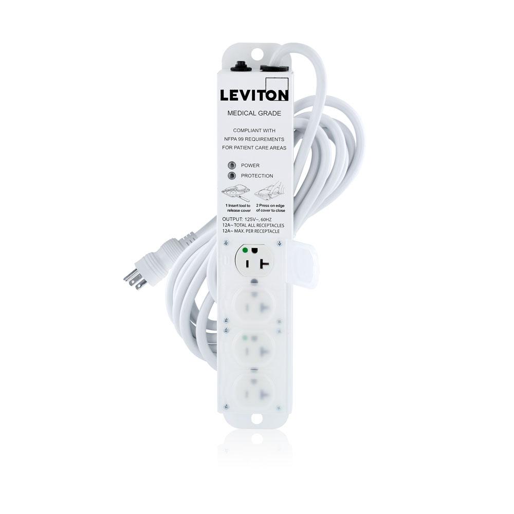 20A MEDGRD PWRSTRIP SURGE 4OUTLT 15CORD