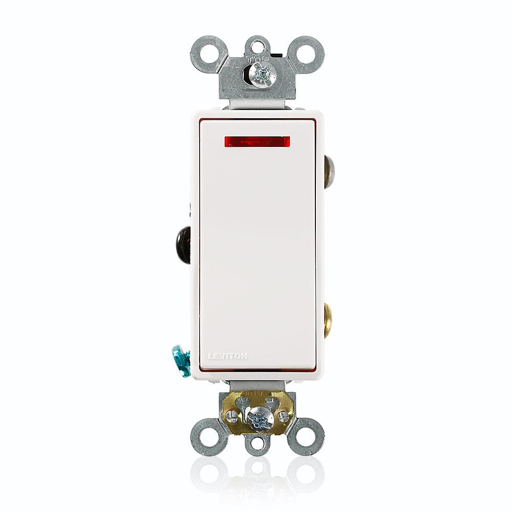 WH SW DEC SP PILOT LITE 20A120VAC.
