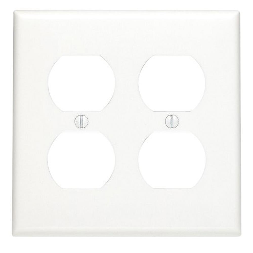 2G W/P DUPLEX NYLON WH