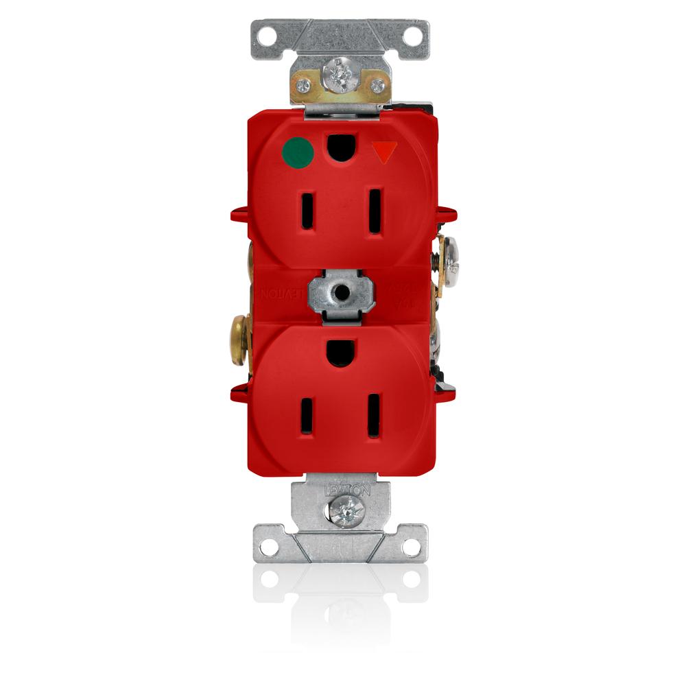 RD HG ISOLATED GROUND DUPL REC 15A-125V