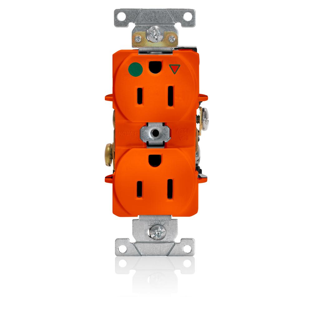 IG HG DUP 15A-125V ORANGE