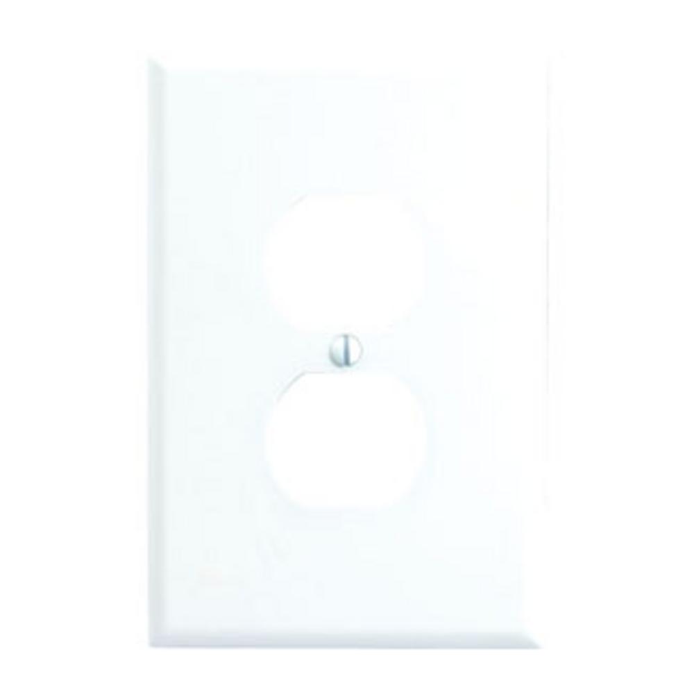 1G W/P DUPLEX WHITE