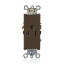 Leviton 16251 - BRN RECEPT PKD