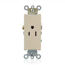 Leviton 16251-I - IVORY RECEPT PKD
