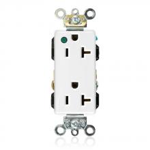 Leviton 16362-PLW - IND.PLT. LT. REC.