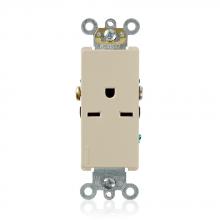 Leviton 16641-I - 615R DEC SINGLE RECEP SIDE WIRED IV