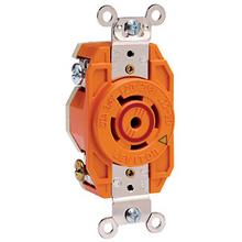 Leviton 2530-IG - Flush Mtg LCK RCPTL 4P 5W OR