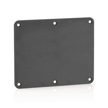Leviton 3265-E - 2 GANG BLANK CVR BLACK