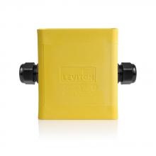Leviton 3099F-1Y - 1G RBR BX SG EX FT 0.230 - 0.546 YLW
