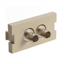Leviton 41291-ZTI - IV DUP  ST 1UNIT HIGH MOS ZICORNIA SLV