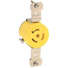 Leviton 45CM-60 - L6-15R CR RECEP YELLOW