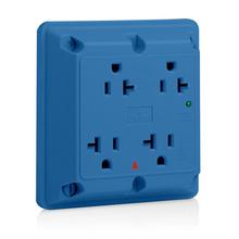 Leviton 5490-IGB - TVSS 4 IN 1 IG20ACOM BL