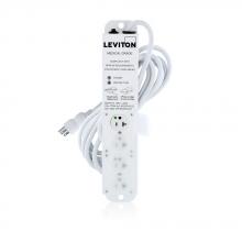 Leviton 5304M-2S5 - 20A MEDGRD PWRSTRIP SURGE 4OUTLT 15CORD