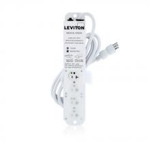 Leviton 5304M-2S7 - MED 20A SURGE 4REC 7FT