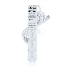 Leviton 5306M-1N5 - MED STRIP 15A 6REC 15FT