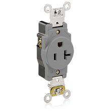 Leviton 5361-GY - SM RECEPT GREY