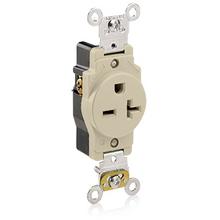 Leviton 5461-I - 6-20R SINGLE IND GRD IV