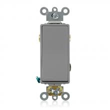 Leviton 5623-2GY - GY SW DEC 3W B/S-WIRED 20A125/277VAC.